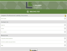 Tablet Screenshot of l2insuranceagency.com